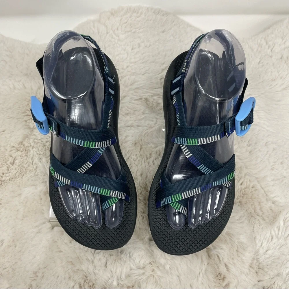 Chaco Womens 7 Z/Cloud 2 Sport Sandals Tally Navy - Picture 4 of 13